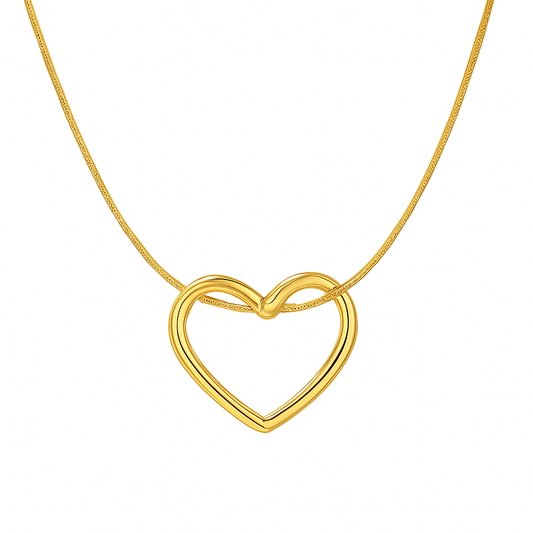 Heart Pendant Necklace - Elegant Love Gift Jewelry